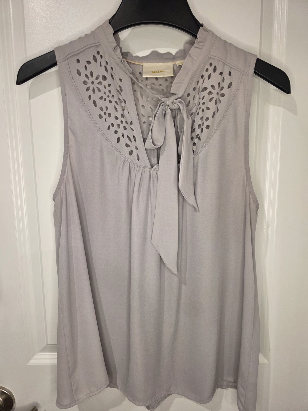 Anthropologie Maeve Luca Tie-Neck Blouse